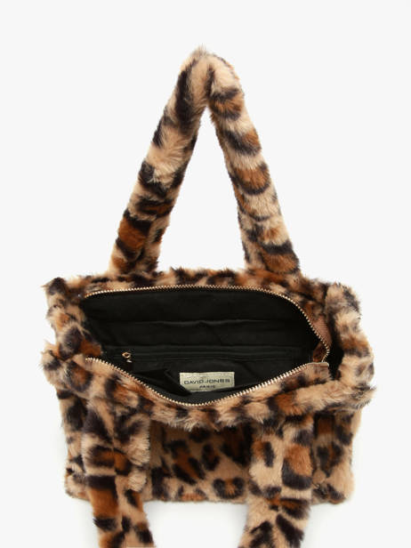 Handtas Fur David jones Beige fur CM7879 ander zicht 3